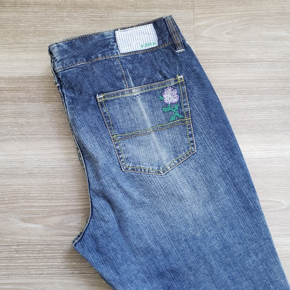 Tommy Hilfiger Vintage Embroidered Denim Capri - Picture 15 of 15